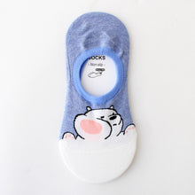 Load image into Gallery viewer, Epous Boat Socks Creative Casual Cotton Funny Animals Socks For Female Cute KawaIi Girls New Summer Cartoon Cotton Thin Women