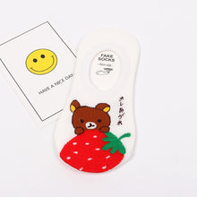 Load image into Gallery viewer, Epous Boat Socks Creative Casual Cotton Funny Animals Socks For Female Cute KawaIi Girls New Summer Cartoon Cotton Thin Women