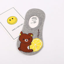 Load image into Gallery viewer, Epous Boat Socks Creative Casual Cotton Funny Animals Socks For Female Cute KawaIi Girls New Summer Cartoon Cotton Thin Women