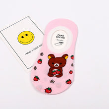 Load image into Gallery viewer, Epous Boat Socks Creative Casual Cotton Funny Animals Socks For Female Cute KawaIi Girls New Summer Cartoon Cotton Thin Women