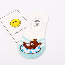 Load image into Gallery viewer, Epous Boat Socks Creative Casual Cotton Funny Animals Socks For Female Cute KawaIi Girls New Summer Cartoon Cotton Thin Women