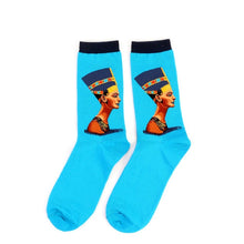 Load image into Gallery viewer, Hot Starry Night Autumn Winter Retro Women Personality Art Van Gogh Mural World Famous Painting Male Socks Oil Funny Happy Socks