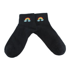 Load image into Gallery viewer, [COSPLACOOL]Japanese Harajuku Cute Funny Socks Handmade Jacquard Fruit Meias Kawaii Crew Socks Women Embroidery Skarpetki Sokken