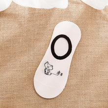 Load image into Gallery viewer, Back heart stripe dot Invisible Short Woman summer comfortable cotton girl women boat socks ankle low female 1pair=2pcs ws191